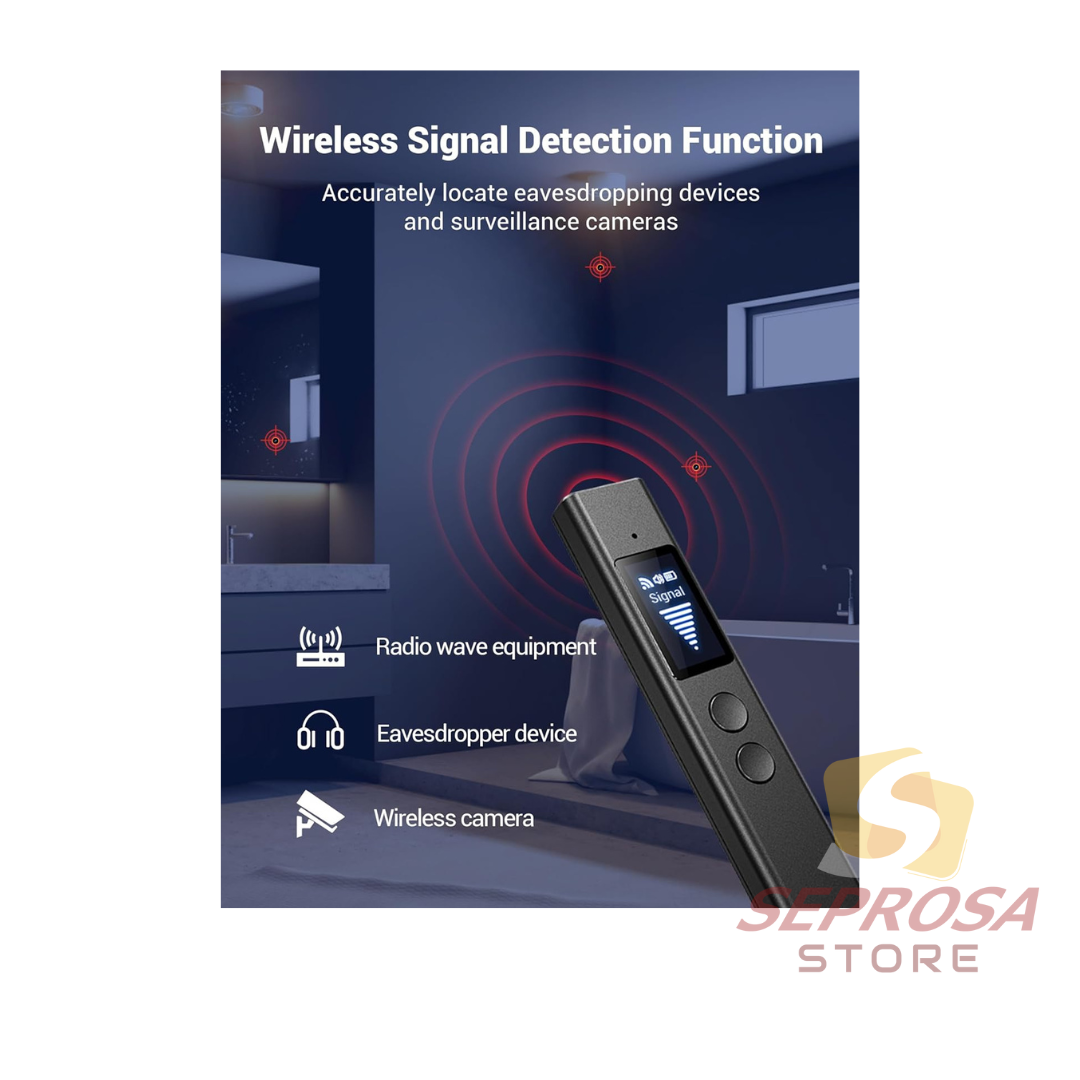 "Detector de Cámaras y Dispositivos Espías - Protege tu Privacidad en Casa, Oficina o Viaje 🚨🔒"