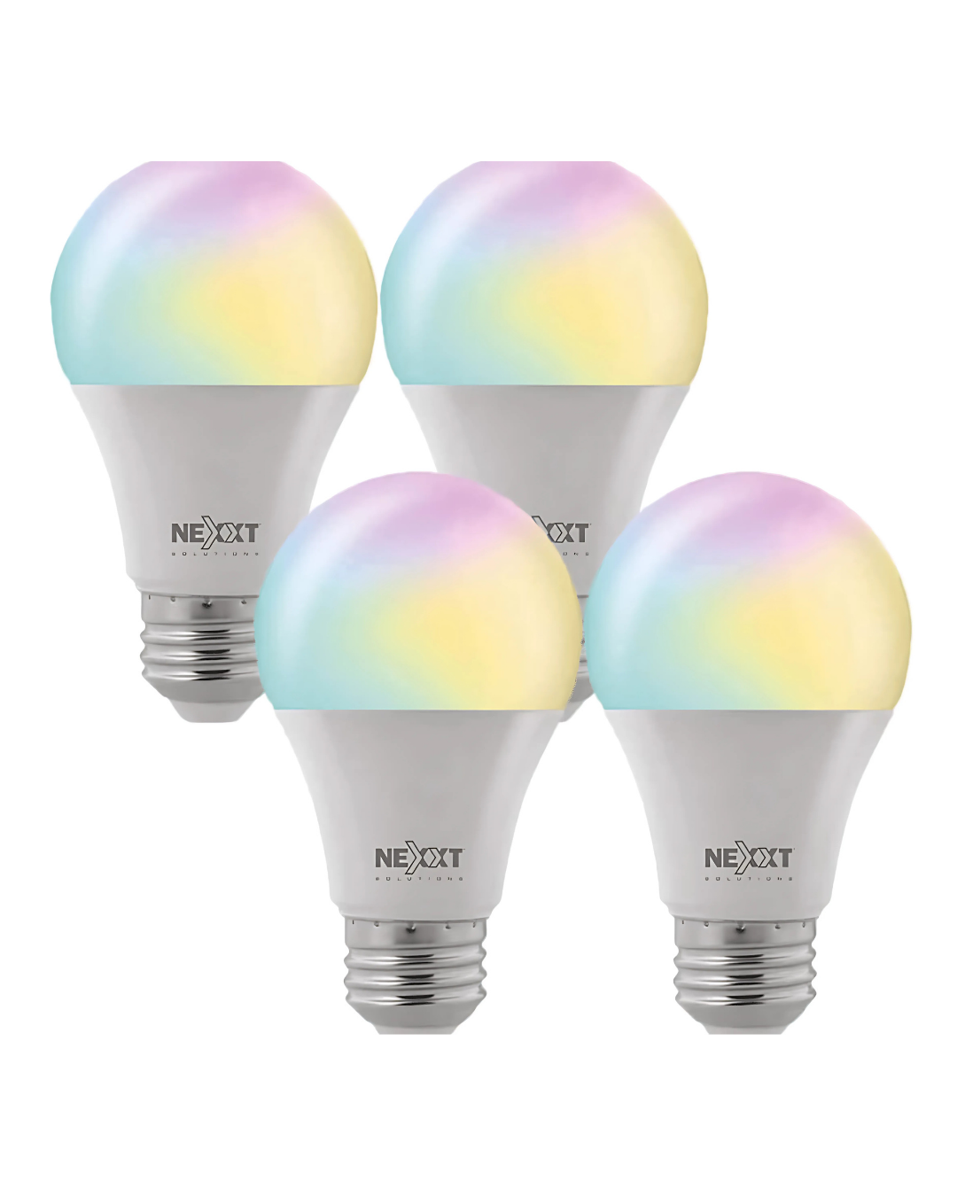 Nexxt Solutions Connectivity - Light Bulb - A19 RGB 110V 4PK