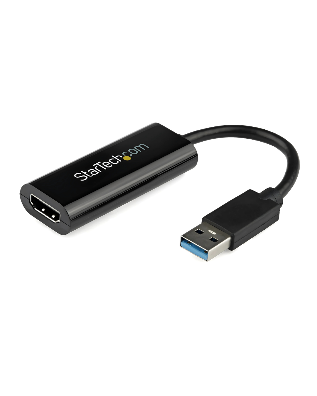StarTech.com Adaptador USB 3.0 a HDMI - 1080p (1920x1200) - Adaptador Conversor Compacto de USB-A a HDMI para Monitor - Adaptador Gráfico Externo de Vídeo - Negro