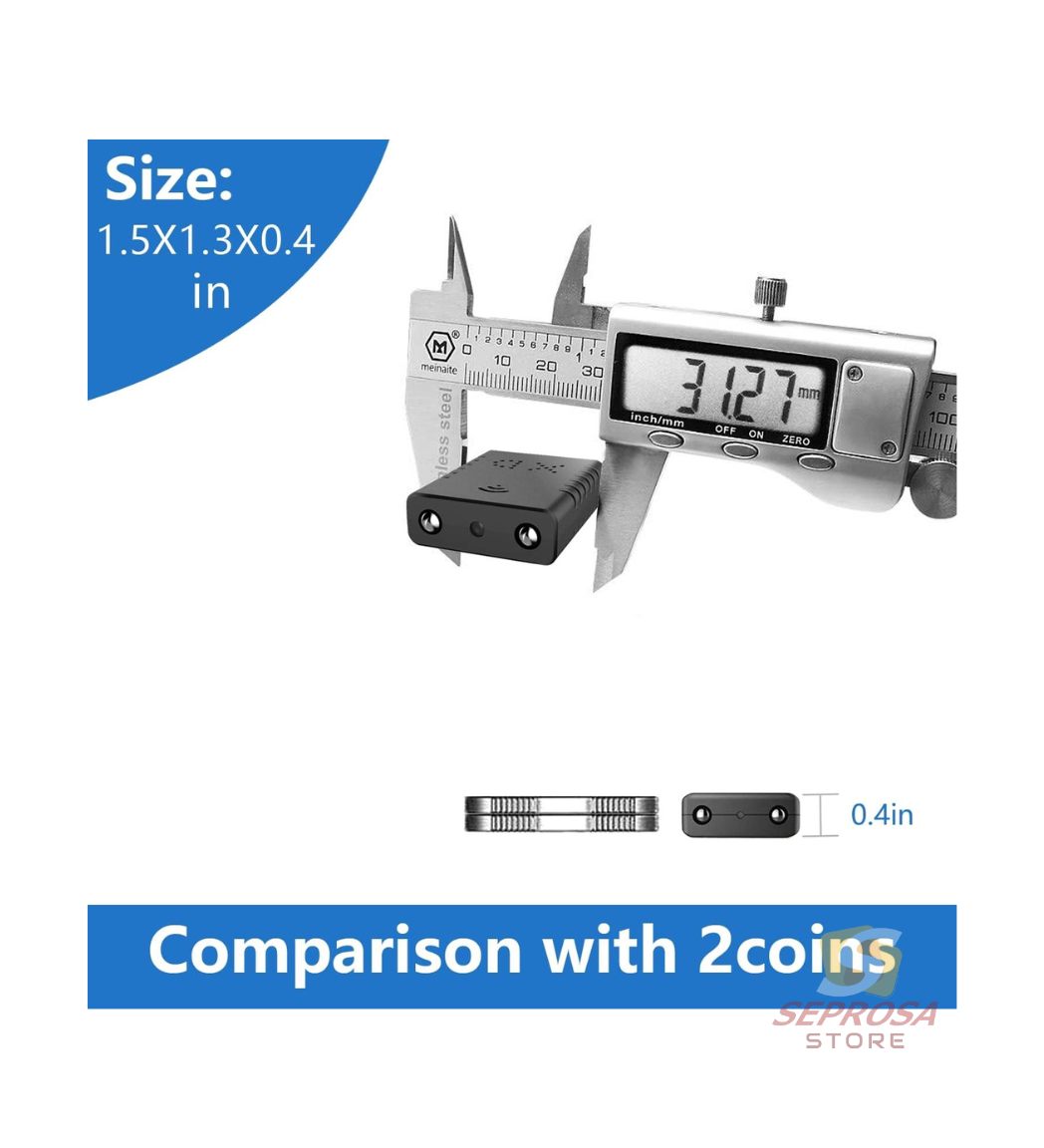 Mini cámara espía wifi con batería interna