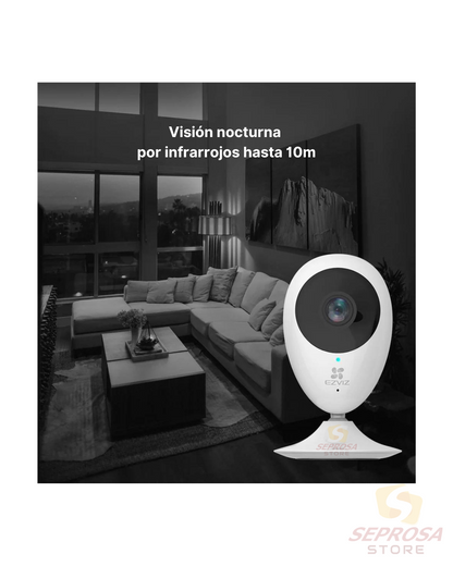 Cámara de Seguridad Interior EZVIZ 1080P WiFi! C2C 🎥🔒 para tu hogar o negocio.