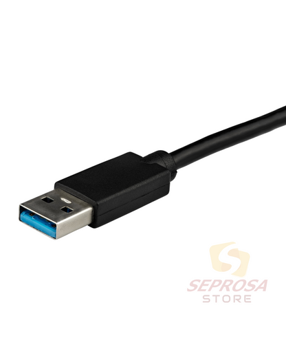 StarTech.com Adaptador USB 3.0 a HDMI - 1080p (1920x1200) - Adaptador Conversor Compacto de USB-A a HDMI para Monitor - Adaptador Gráfico Externo de Vídeo - Negro