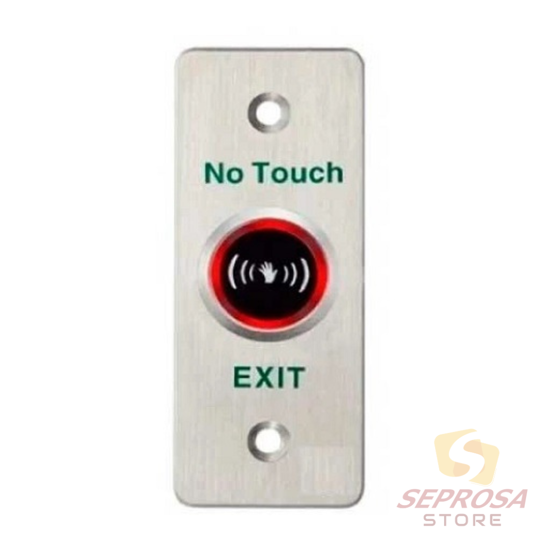 Botón no touch perfil delgado