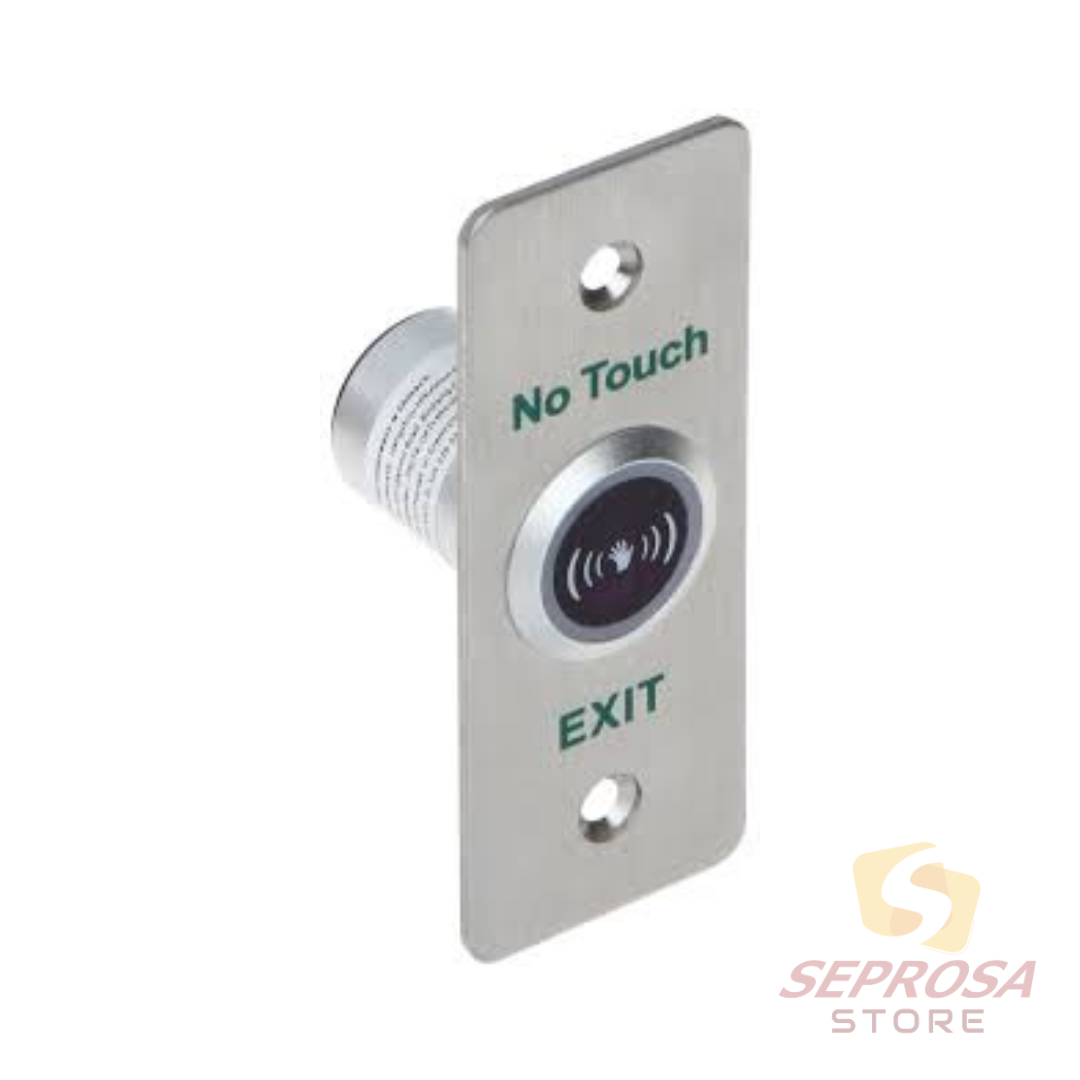 Botón no touch perfil delgado