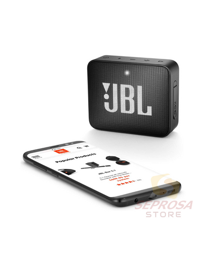 JBL GO2 - Altavoz Bluetooth Ultra-Portátil e Impermeable - Negro