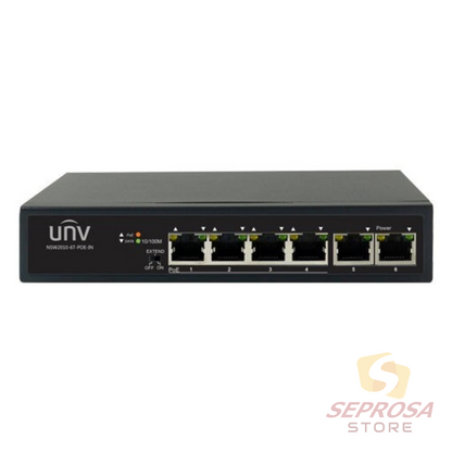 Switch poe de 4 puertos UNI