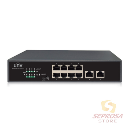 Switch poe de 8 puertos UNI