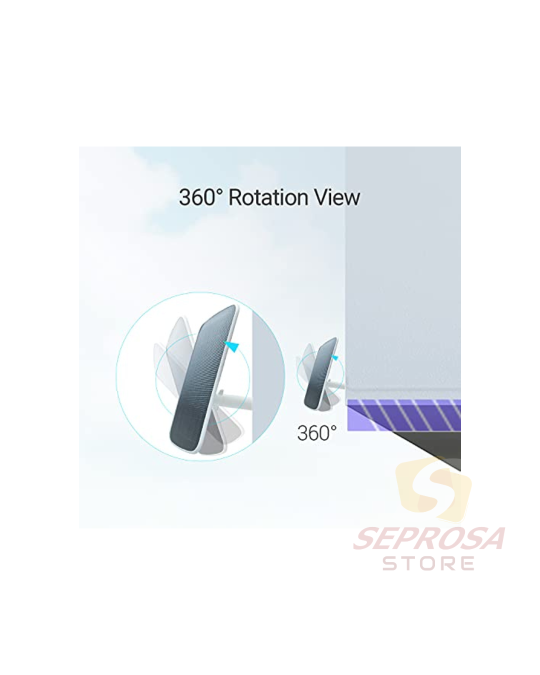 Panel Solar EZVIZ: Energía Continua para Cámaras de Seguridad Inalámbricas - Compatible con BC1C/BC1