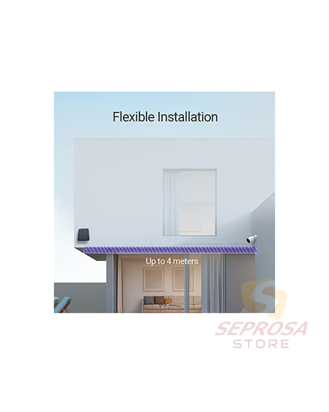 Panel Solar EZVIZ: Energía Continua para Cámaras de Seguridad Inalámbricas - Compatible con BC1C/BC1